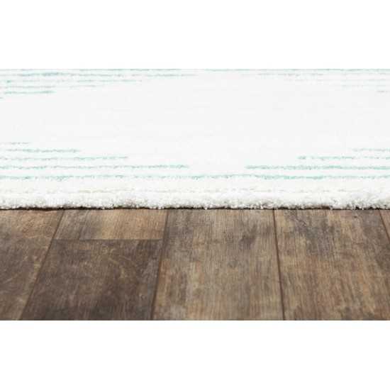 Rug, Novogratz, Ferris, FRR-1, Aqua, 7'6" X 9'6", 46549