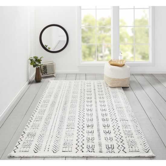 Rug, Novogratz, Ferris, FRR-2, Ivory, 2' X 3', 46144