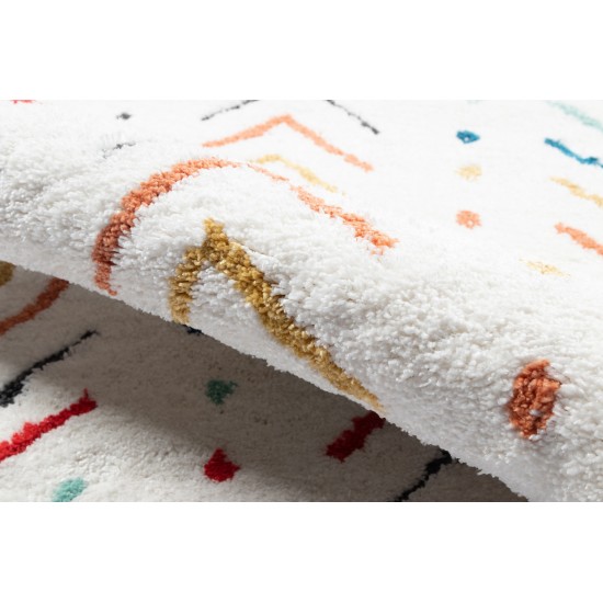 Rug, Novogratz, Ferris, FRR-3, Multi, 5'3" X 7'2", 46547