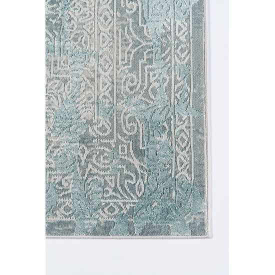 Rug, Momeni, Genevieve, GNV-2, Light Blue, 2'2" X 7'7" Runner, 43567