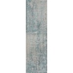 Rug, Momeni, Genevieve, GNV-2, Light Blue, 2'2" X 7'7" Runner, 43567