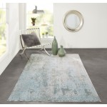 Rug, Momeni, Genevieve, GNV-2, Light Blue, 2'2" X 7'7" Runner, 43567