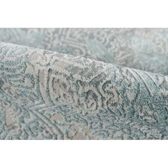 Rug, Momeni, Genevieve, GNV-2, Light Blue, 3'10" X 5'7", 43583