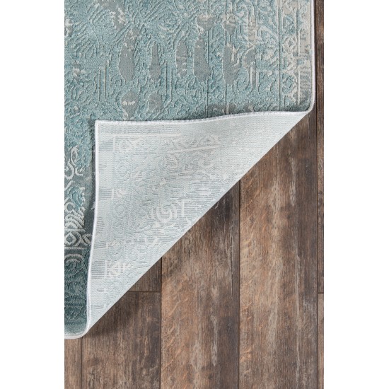 Rug, Momeni, Genevieve, GNV-2, Light Blue, 7'9" X 9'10", 43608