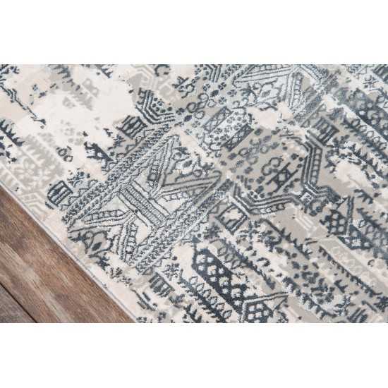 Rug, Momeni, Genevieve, GNV-4, Grey, 2'2" X 7'7" Runner, 43573