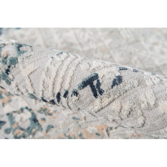 Rug, Momeni, Genevieve, GNV-4, Silver, 2'2" X 7'7" Runner, 43575