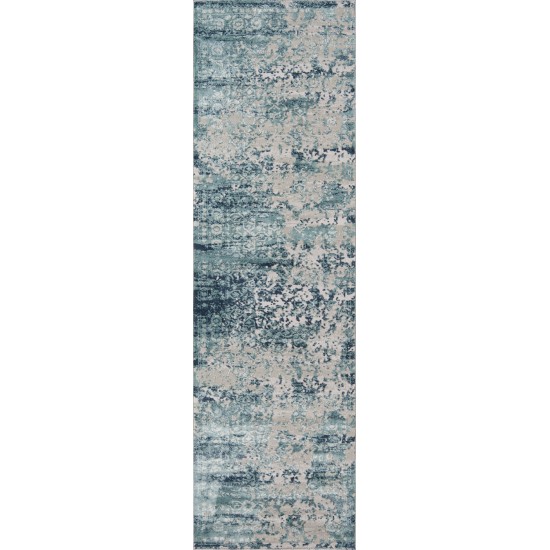 Rug, Momeni, Genevieve, GNV-6, Blue, 1'10" x 2'10", 43562