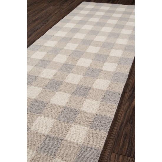 Rug, Momeni, Geo, GEO31, Grey, 2' X 3', 29924