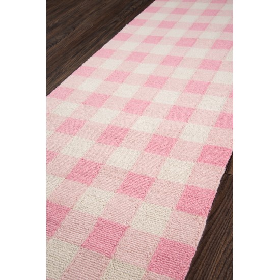 Rug, Momeni, Geo, GEO31, Pink, 2' X 3', 29925