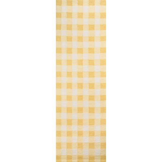 Rug, Momeni, Geo, GEO31, Yellow, 3'6" X 5'6", 29935