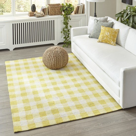 Rug, Momeni, Geo, GEO31, Yellow, 5' X 7', 29940