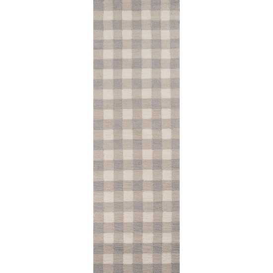 Rug, Momeni, Geo India, GEI31, Grey, 3'6" X 5'6", 47996