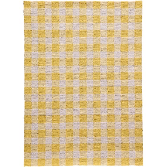 Rug, Momeni, Geo India, GEI31, Yellow, 2'3" X 7'6" Runner, 47993