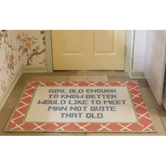 Rug, Madcap Cottage, Get Smart, GET-6, Red, 3' X 4', 43343