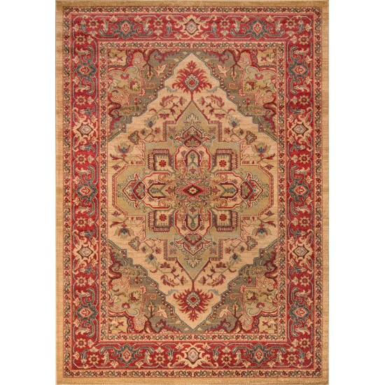 Rug, Momeni, Ghazni, GZ-05, Beige, 2'3" X 7'6" Runner, 29101