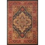 Rug, Momeni, Ghazni, GZ-05, Navy, 5\'3" X 7\'6", 29116