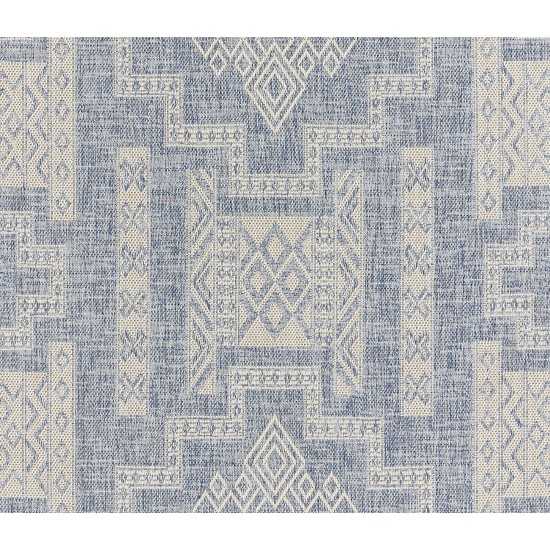 Rug, Momeni, Hampton, HAM10, Blue, 2' X 3', 48470