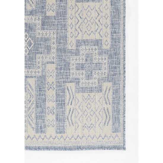 Rug, Momeni, Hampton, HAM10, Blue, 2'7" X 7'6" Runner, 48476