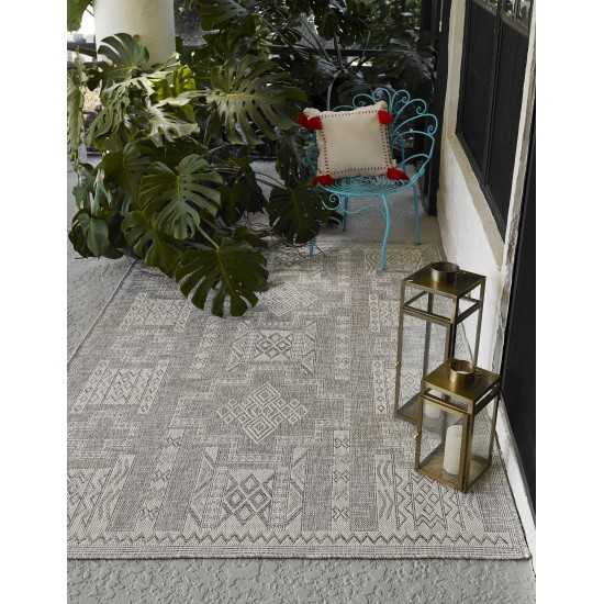 Rug, Momeni, Hampton, HAM10, Grey, 2'7" X 7'6" Runner, 48472