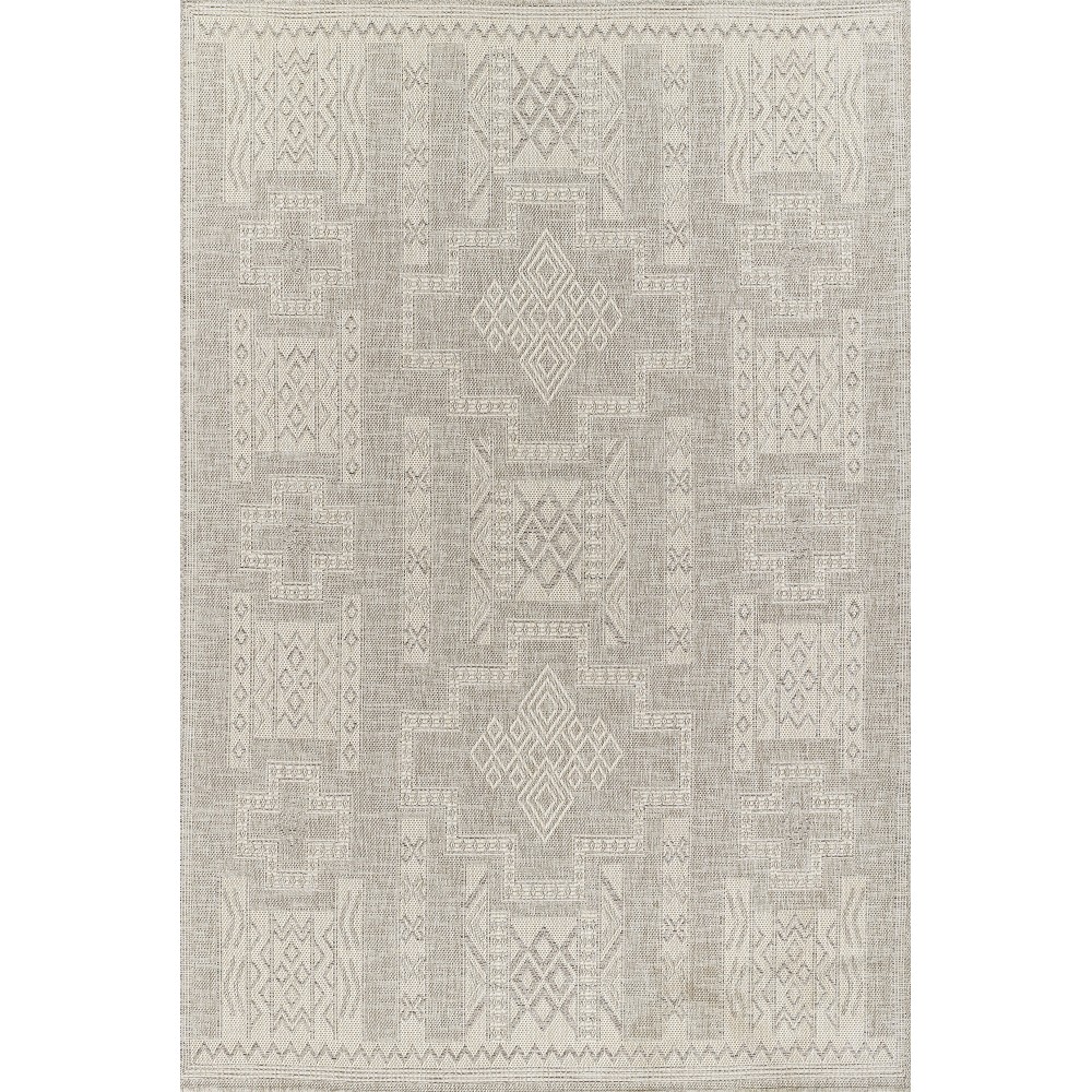 Rug, Momeni, Hampton, HAM10, Grey, 6'6" X 9', 48623