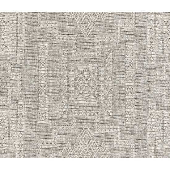 Rug, Momeni, Hampton, HAM10, Grey, 6'6" X 9', 48623