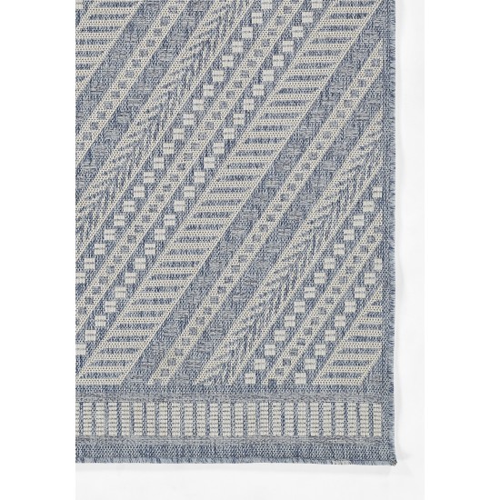 Rug, Momeni, Hampton, HAM-3, Blue, 2'7" X 7'6" Runner, 48194