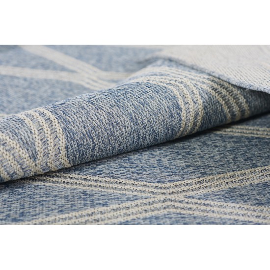 Rug, Momeni, Hampton, HAM-5, Blue, 2' X 3', 48185