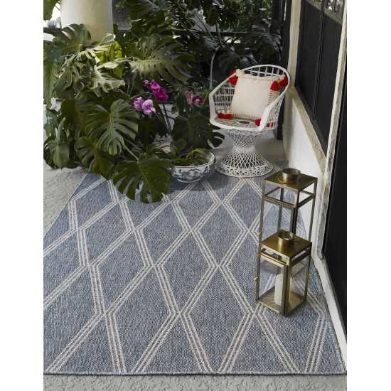 Rug, Momeni, Hampton, HAM-5, Blue, 2' X 3', 48185