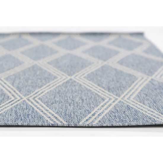 Rug, Momeni, Hampton, HAM-5, Blue, 6'6" X 9', 48619