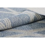 Rug, Momeni, Hampton, HAM-5, Blue, 6'6" X 9', 48619