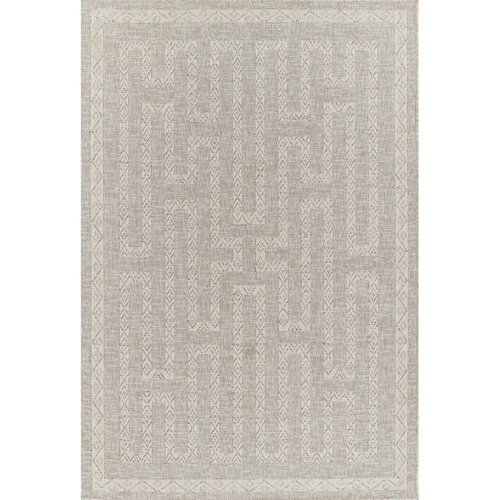 Rug, Momeni, Hampton, HAM-8, Grey, 4'1" X 6', 48481 Rug, Momeni, Hampton, HAM-8, Grey, 4'1" X 6', 48481