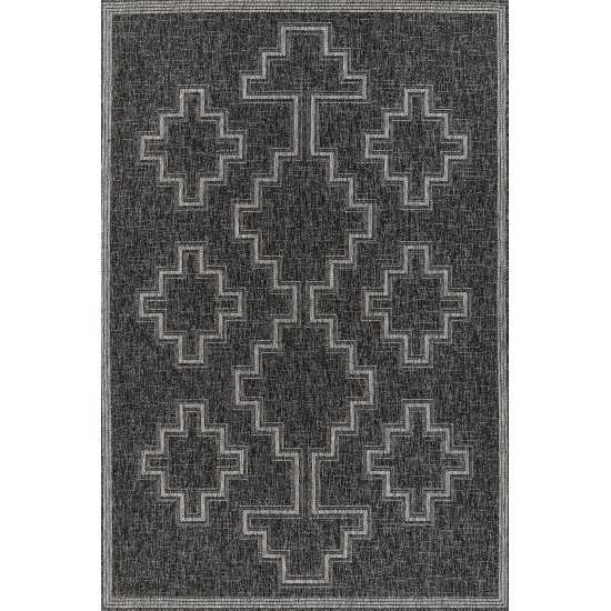 Rug, Momeni, Hampton, HAM-9, Black, 2' X 3', 49892