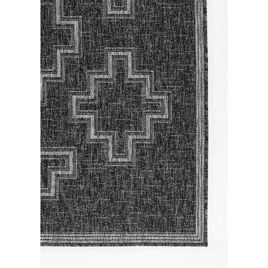 Rug, Momeni, Hampton, HAM-9, Black, 2'7" X 7'6" Runner, 49893