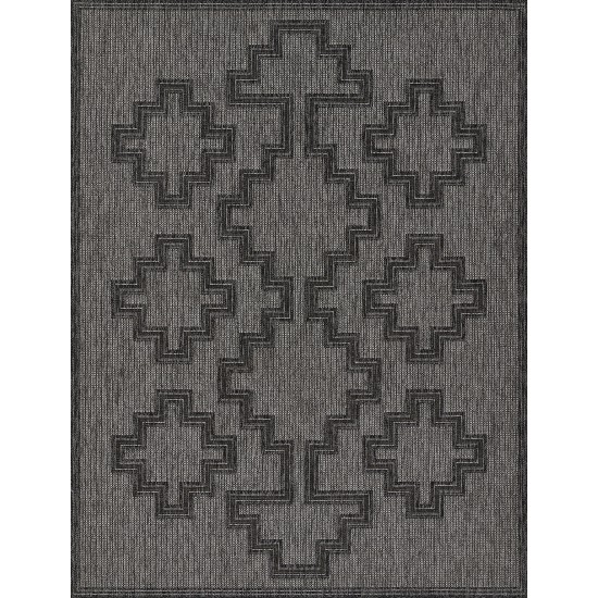 Rug, Momeni, Hampton, HAM-9, Charcoal, 2' X 3', 48469