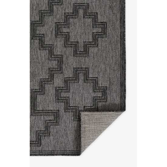 Rug, Momeni, Hampton, HAM-9, Charcoal, 2'7" X 7'6" Runner, 48475