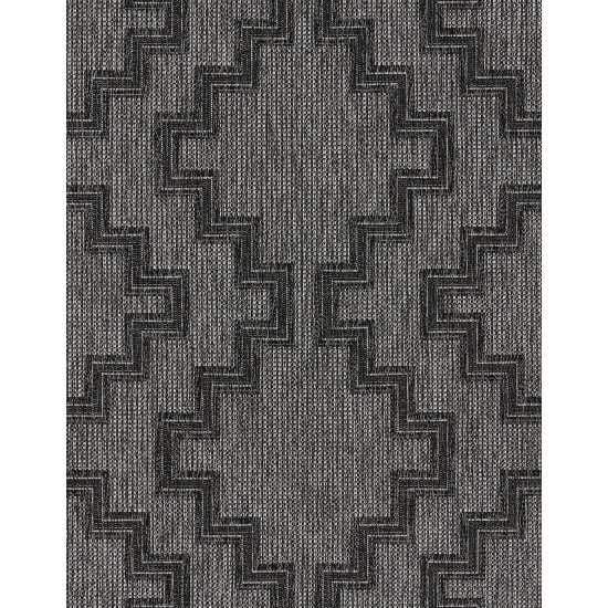 Rug, Momeni, Hampton, HAM-9, Charcoal, 2'7" X 7'6" Runner, 48475