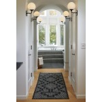 Rug, Momeni, Hampton, HAM-9, Charcoal, 2'7" X 7'6" Runner, 48475