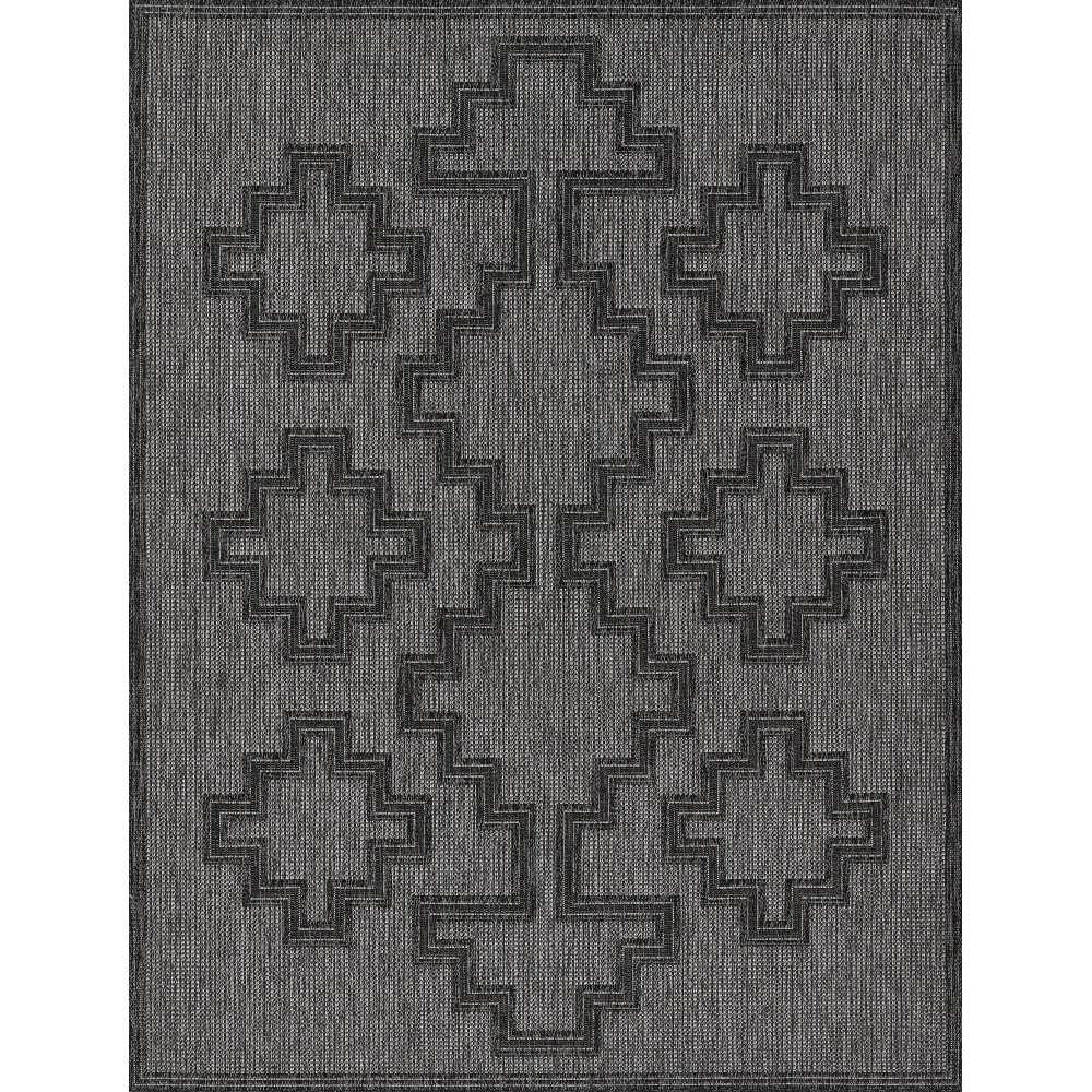 Rug, Momeni, Hampton, HAM-9, Charcoal, 4'1" X 6', 48485