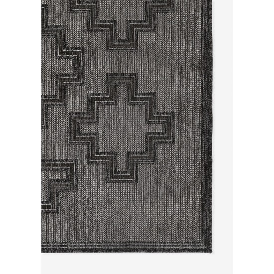 Rug, Momeni, Hampton, HAM-9, Charcoal, 6'6" X 9', 48622