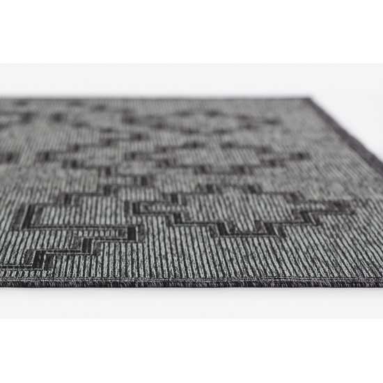 Rug, Momeni, Hampton, HAM-9, Charcoal, 8' X 10', 48503