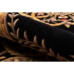 Rug, Momeni, Harmony India, HAI12, Black, 5' X 8', 45814