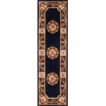 Rug, Momeni, Harmony India, HAI12, Blue, 2'3" X 8' Runner, 45794