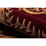 Rug, Momeni, Harmony India, HAI12, Burgundy, 4' X 4' Round, 45838