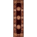 Rug, Momeni, Harmony India, HAI12, Burgundy, 5' X 8', 45811