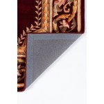 Rug, Momeni, Harmony India, HAI12, Burgundy, 8' X 11', 45829