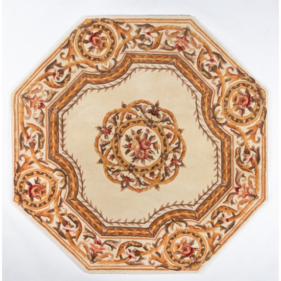 Rug, Momeni, Harmony India, HAI12, Ivory, 3'6" X 5'6", 45804