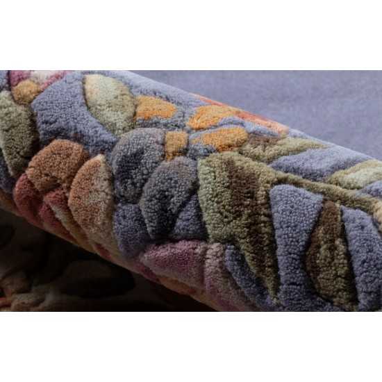 Rug, Momeni, Harmony India, HAI-7, Blue, 3'6" X 5'6", 45798