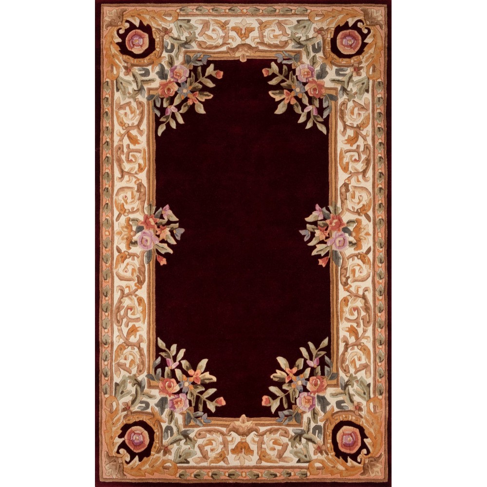 Rug, Momeni, Harmony India, HAI-7, Burgundy, 2' X 3', 45782