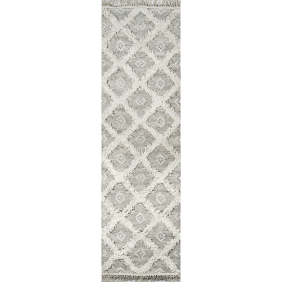 Rug, Momeni, Harper, HAR-1, Grey, 5' X 7', 41160