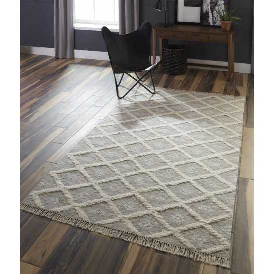 Rug, Momeni, Harper, HAR-1, Grey, 5' X 7', 41160
